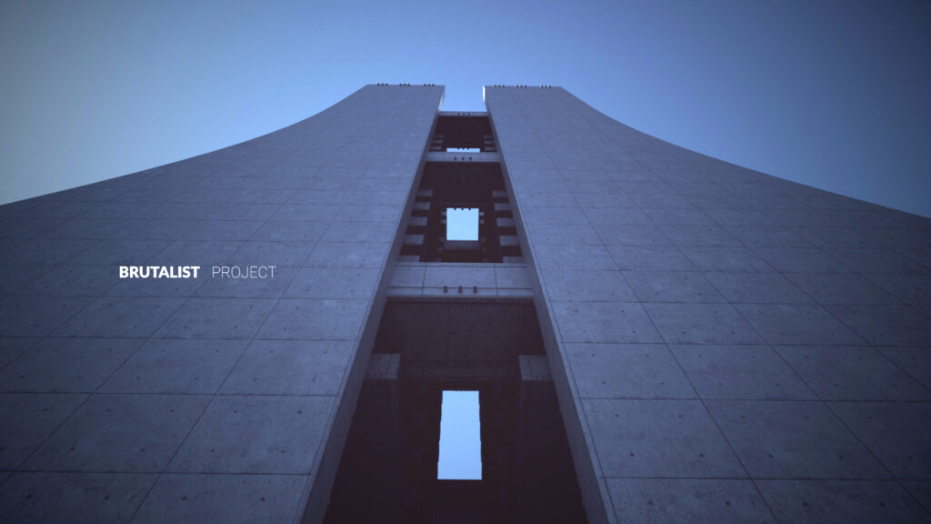 BRUTALIST - Architectural Trailer motion graphics after effects template 