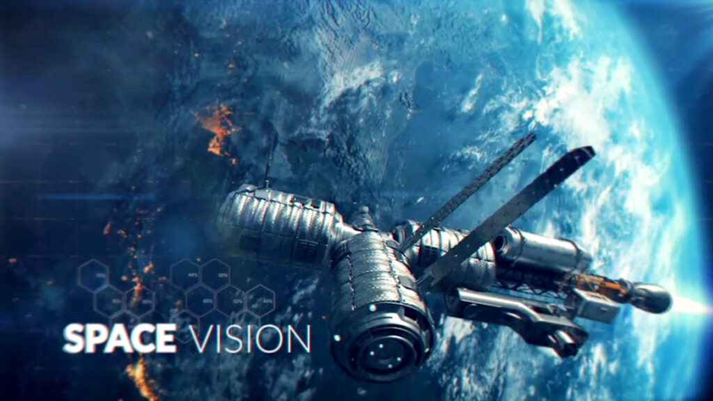 FUTURISTIC SPACE TRAILER  motion graphics after effects template 